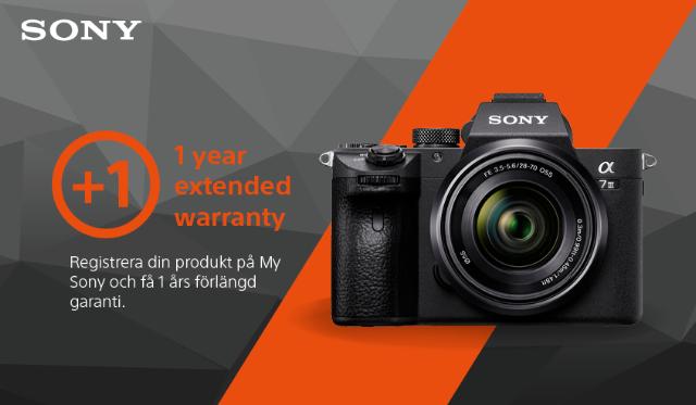 Sony extended warranty