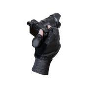 VALLERRET LEATHER PHOTOGRAPHY GLOVE BLACK S