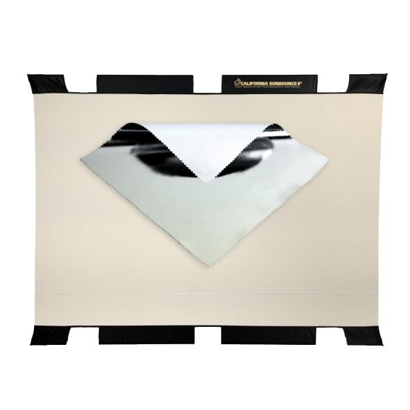 SUNBOUNCE BIG SCREEN ZEBRA/WHITE 180X245 CM.