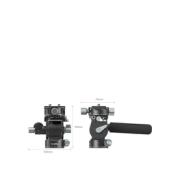 SMALLRIG 3457 LIGHTWEIGHT FLUID VIDEO HEAD
