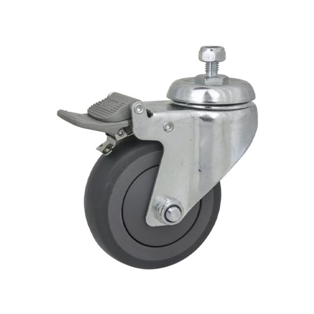 KUPO KC-100 100MM CASTER WITH BRAKE M10 THREAD ADA