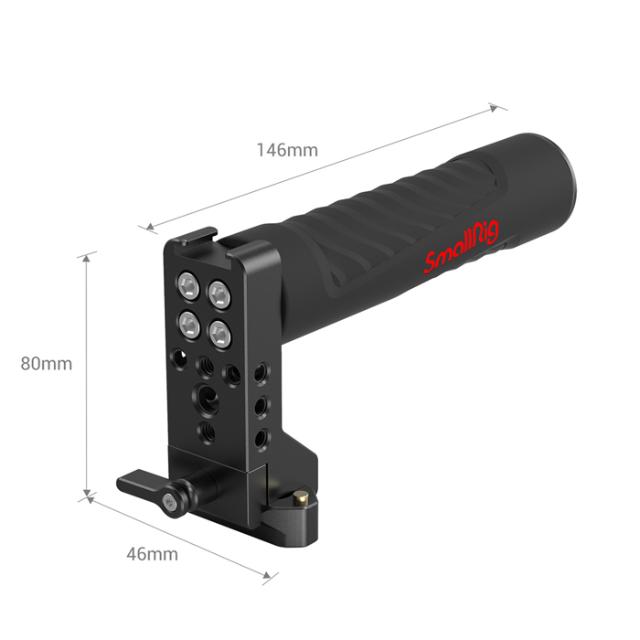 SMALLRIG 2084 QR NATO HANDLE WITH SAFETY RAIL