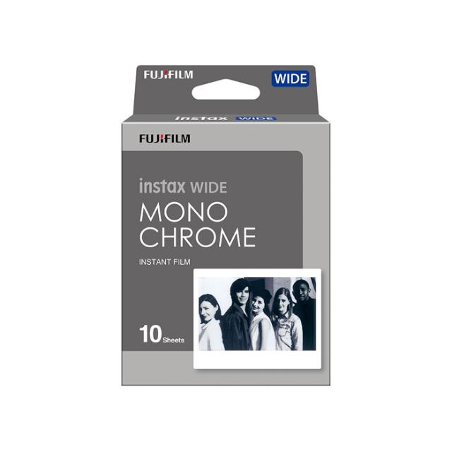 FUJI INSTAX WIDE FILM MONOCHROME 10 SHOTS