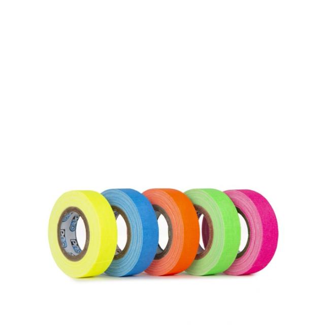 GAFFA TAPE MINI MIX GLOW 5 ROLLS 12 MM X 5,4 MTR.