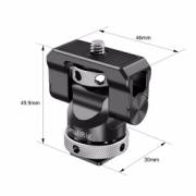 SMALLRIG 2346 SWIVEL & TILT MOUNT W/ COLD SHOE