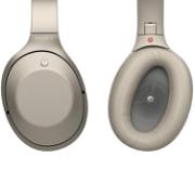 SONY MDR-1000X BEIGE WIRELESS N-C HEADPHONES