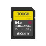 SONY SD TOUGH 64GB SF-G 300/299MB/S SDX UHS-II