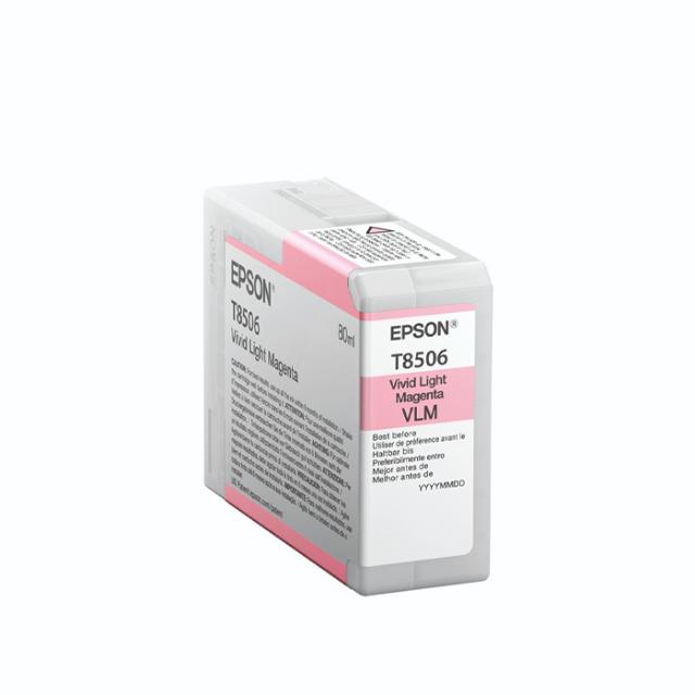 EPSON T8506 VIVID LIGHT MAGENTA FOR P800 80ML