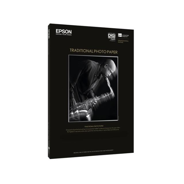 EPSON TRADITIONAL PHOTO PAPER A3+ 25 SHEETS 330G