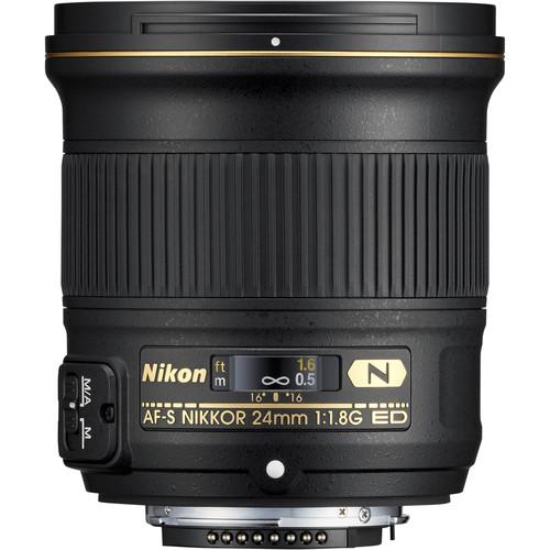 NIKON NIKKOR AF-S 24MM F/1,8 G ED Ø77