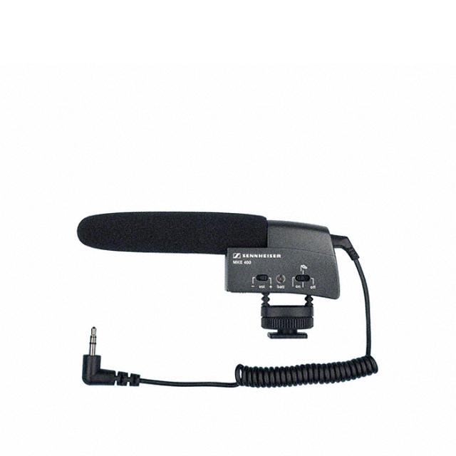 SENNHEISER MKE400 MICROPHONE F/HOT SHOE