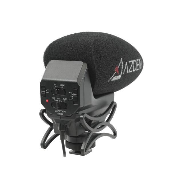 AZDEN DSLR VIDEO MICROPHONE SMX-30 STEREO & MONO