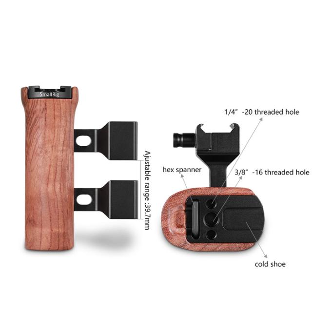SMALLRIG WOODEN NATO SIDE HANDLE