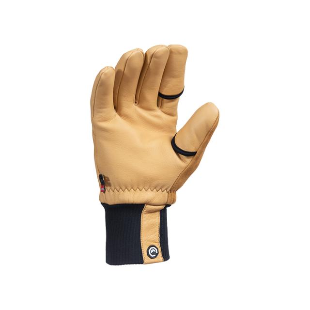 VALLERRET LEATHER PHOTOGRAPHY GLOVE NATURAL M