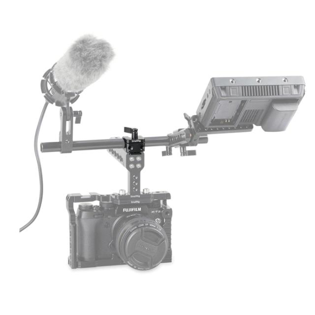 SMALLRIG 1597 15MM ROD CALMP W/ COLD SHOE