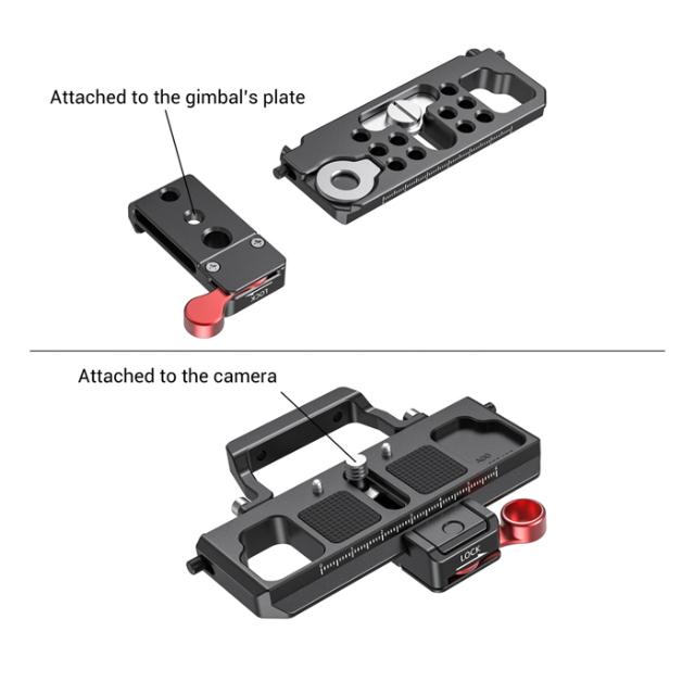 SMALLRIG OFFSET KIT F. BM 4 & 6K/RONIN-S + CRANE 2