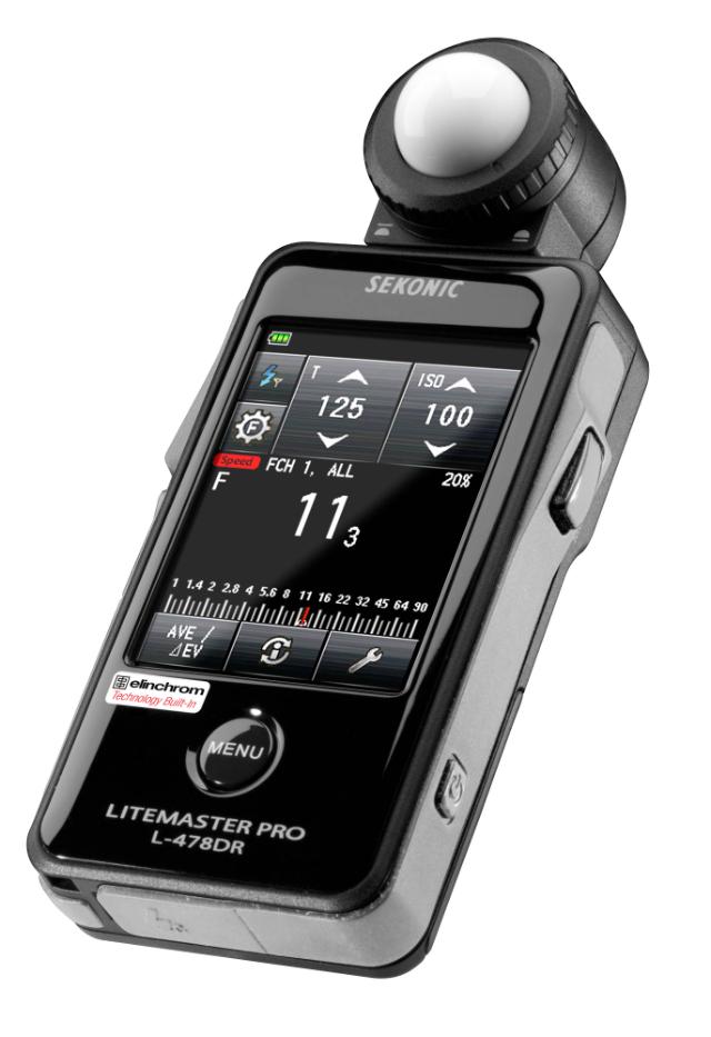 SEKONIC L-478DR METER FOR ELINCHROM