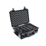 PELICASE 1500 SORT M. SKILLERUM 470X375X176MM