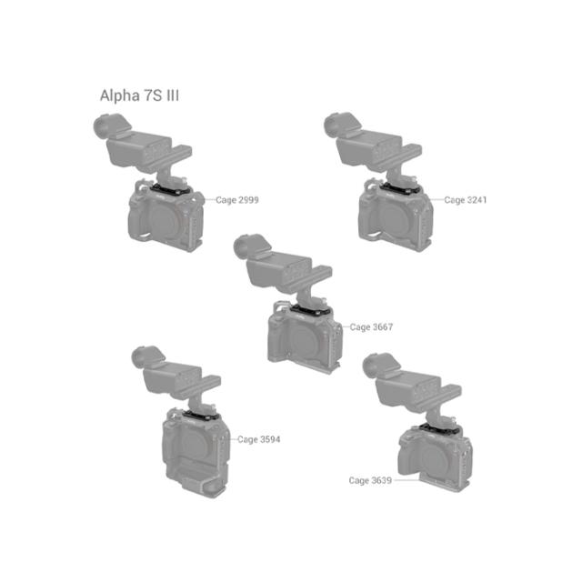 SMALLRIG 4019 ADAPTER PLATE F FX3/FX30 XLR HANDLE