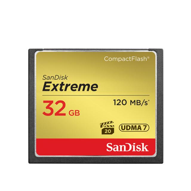 SANDISK CF 32 GB EXTREME 120MB/S