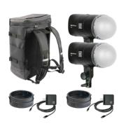 ELINCHROM 20931 ONE OFF CAMERA FLASH DUAL KIT