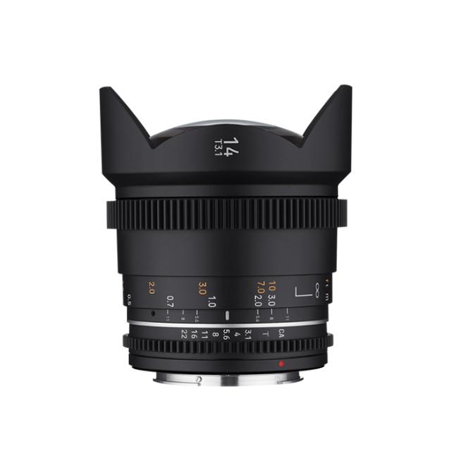 SAMYANG 14MM T/3.1 VDSLR MK2 FOR CANON EF-MOUNT