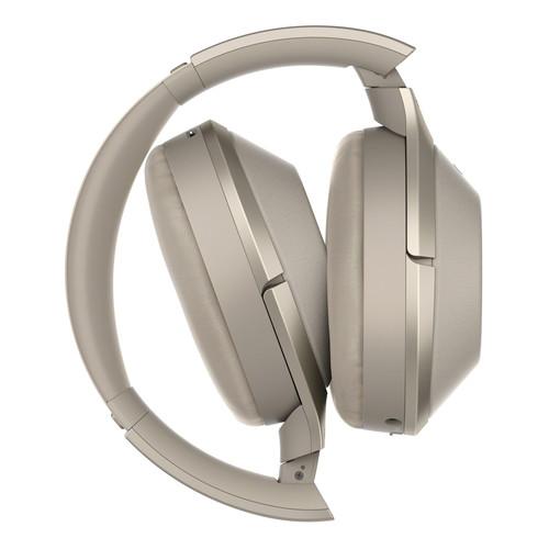 SONY MDR-1000X BEIGE WIRELESS N-C HEADPHONES