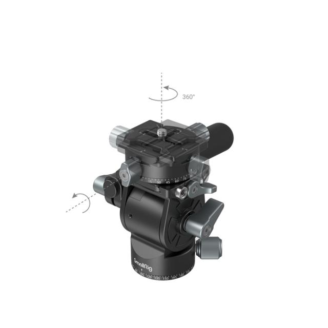 SMALLRIG 3457 LIGHTWEIGHT FLUID VIDEO HEAD
