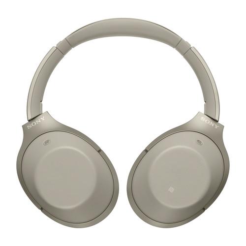 SONY MDR-1000X BEIGE WIRELESS N-C HEADPHONES