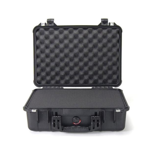 PELICASE 1500 BLACK WITH FOAM 470X375X176MM