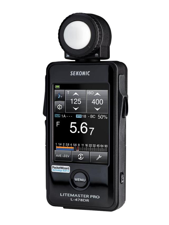 SEKONIC 478DR RADIO FLASHMETER/CINE  (PocketWiz)