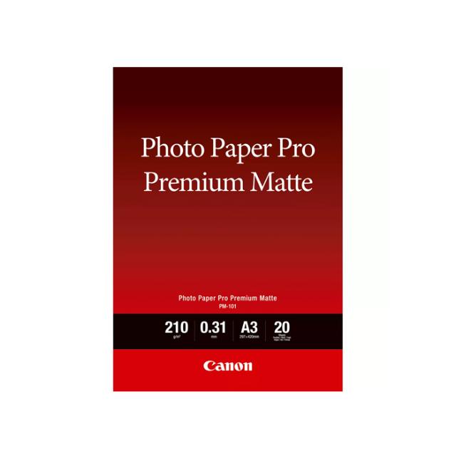 CANON PM-101 PREMIUM MATT PHOTO PAPER A3 20STK.