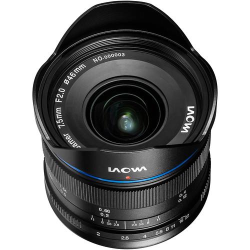 LAOWA 7,5MM F/2,0 MFT LIGHTWEIGHT BLACK