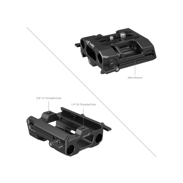 SMALLRIG 4002 15MM DOVETAIL BASEPLATE