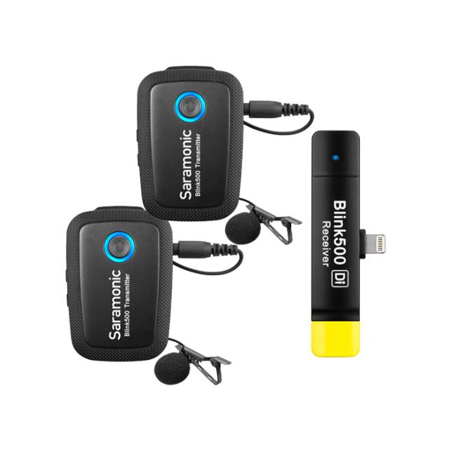SARAMONIC BLINK500 B4(TX+TX+RXDI) 2MIC+IPHONELIGHT