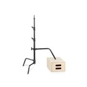 AVENGER A2018LCB C-STAND BLACK W/ SLIDING LEG