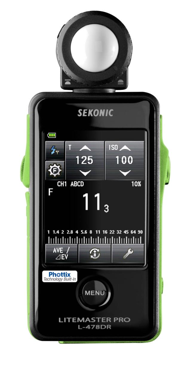 SEKONIC L-478DR METER FOR PHOTIX