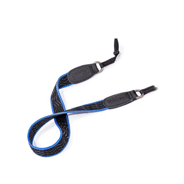 THINK TANK CAMERA STRAP/BLUE V2.0, BLACK/BLUE