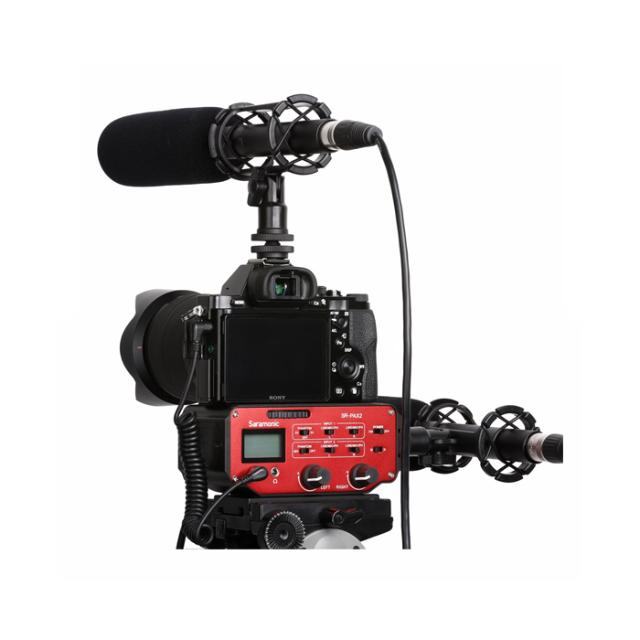 SARAMONIC SR-PAX2 TWO CHANNEL AUDIO MIXER