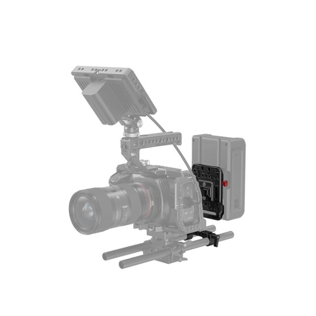 SMALLRIG 2991 BATTERY PLATE V-MOUNT W/ ADJ ARM