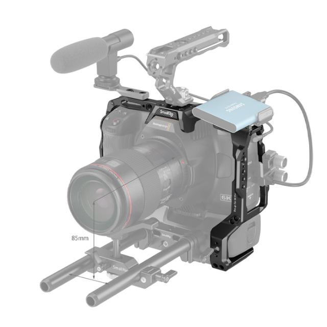 SMALLRIG 3382 CAGE FOR BMPCC 6K PRO W/ BATTERYGRIP