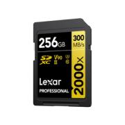 LEXAR SD 256GB U3 V90 UHS-II R300/W260