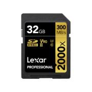 LEXAR SD 32GB U3 V90 UHS-II R300/W260