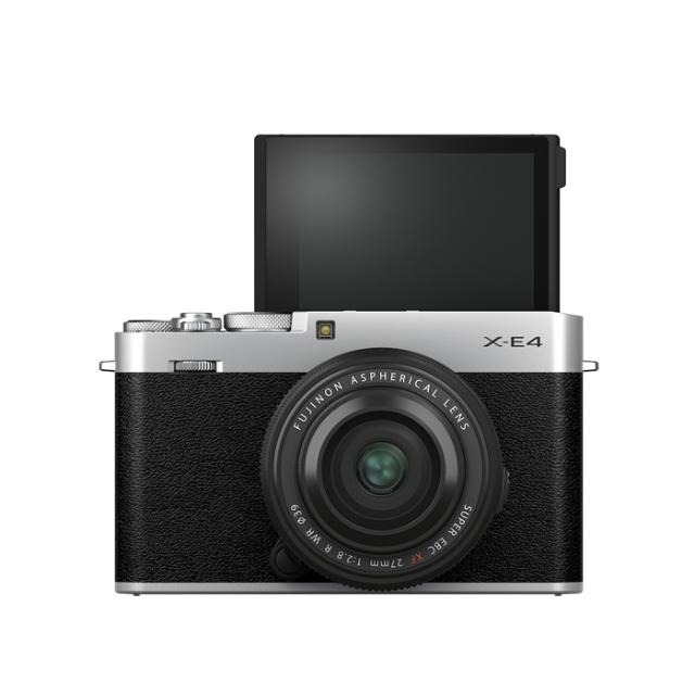 FUJI X-E4 KIT W. XF27MM F/2.8 WR SILVER