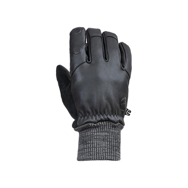 VALLERRET LEATHER PHOTOGRAPHY GLOVE BLACK L