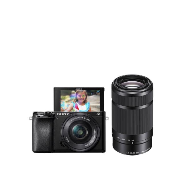 SONY ALPHA 6100 KIT M. 16-50MM & 55-210MM