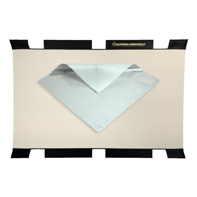 SUNBOUNCE PRO SCRREN SILVER-WHIT/WHIT 130 X190 CM.