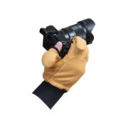 VALLERRET LEATHER PHOTOGRAPHY GLOVE NATURAL XL