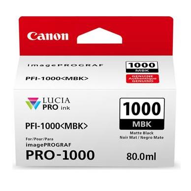 CANON PFI-1000MBK MATTE BLACK FOR PRO-1000