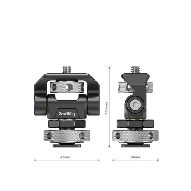 SMALLRIG 2905 SWIVEL & TILT ADJ. COLD SHOE  MOUNT